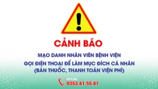 Cảnh báo: mạo danh nhân viên bệnh viện
