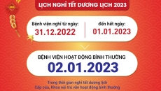 [Thông báo] NGHỈ TẾT DƯƠNG LỊCH NĂM 2023
