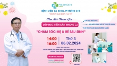 Lớp học tiền sản tháng 2.2024: "chăm sóc mẹ và bé sau sinh"