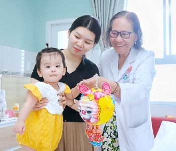 Lời cảm ơn từ gia đình Bé M.Th (ngày 29.9.2023)