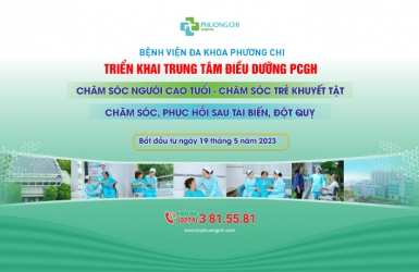 Khai trương trung tâm điều dưỡng: chăm sóc người cao tuổi; chăm sóc trẻ khuyết tật; chăm sóc phục hồi sau tai biến, đột quỵ.